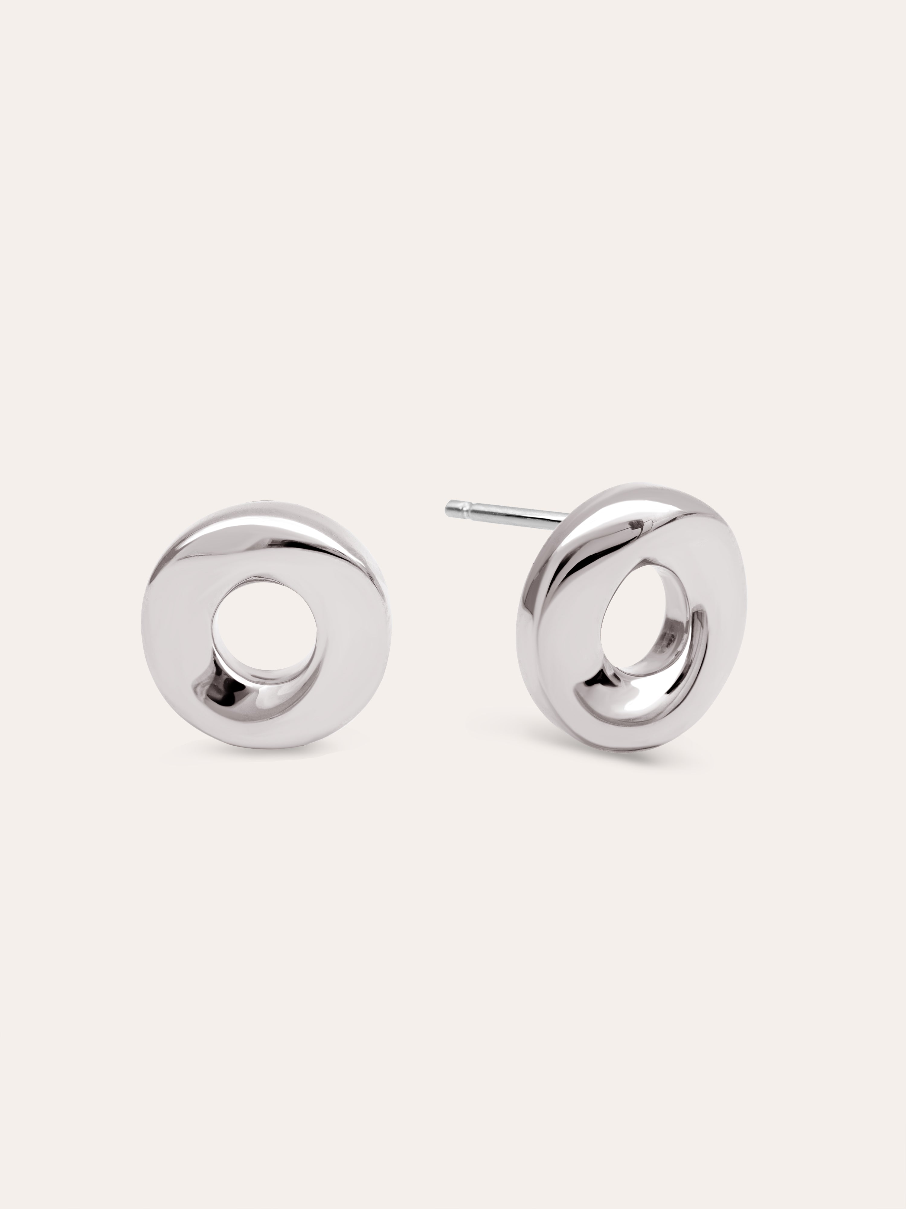 Orbit Stainless Steel Earrings 