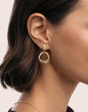 Pendientes Oria Baño Oro