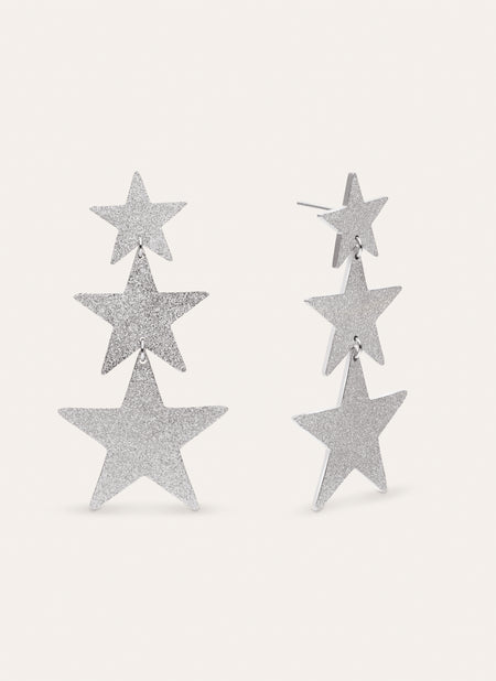 Pendientes Shinning Stars Acero