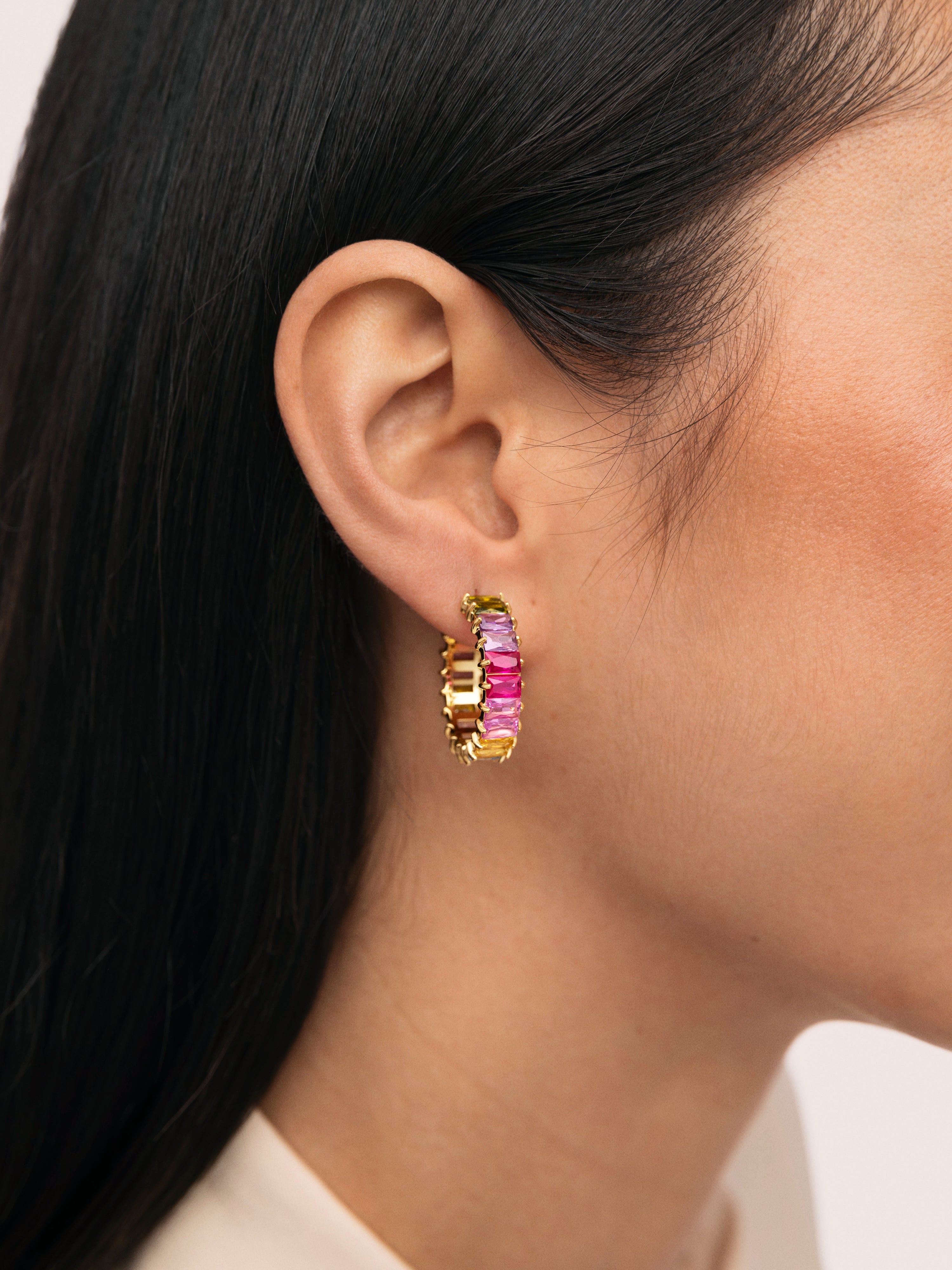 Sia Berries Ohrringe Edelstahl vergoldet