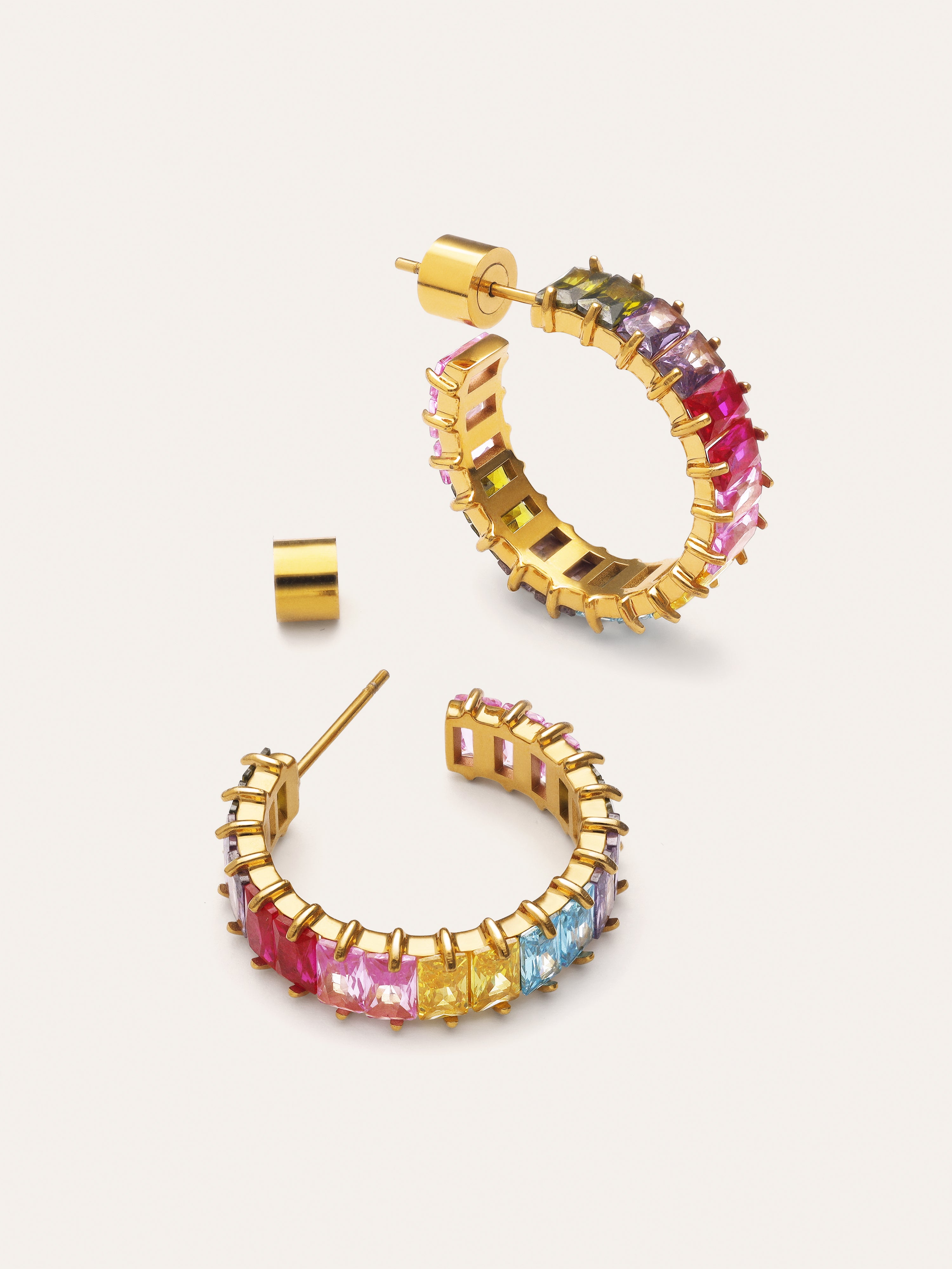 Sia Berries Ohrringe Edelstahl vergoldet