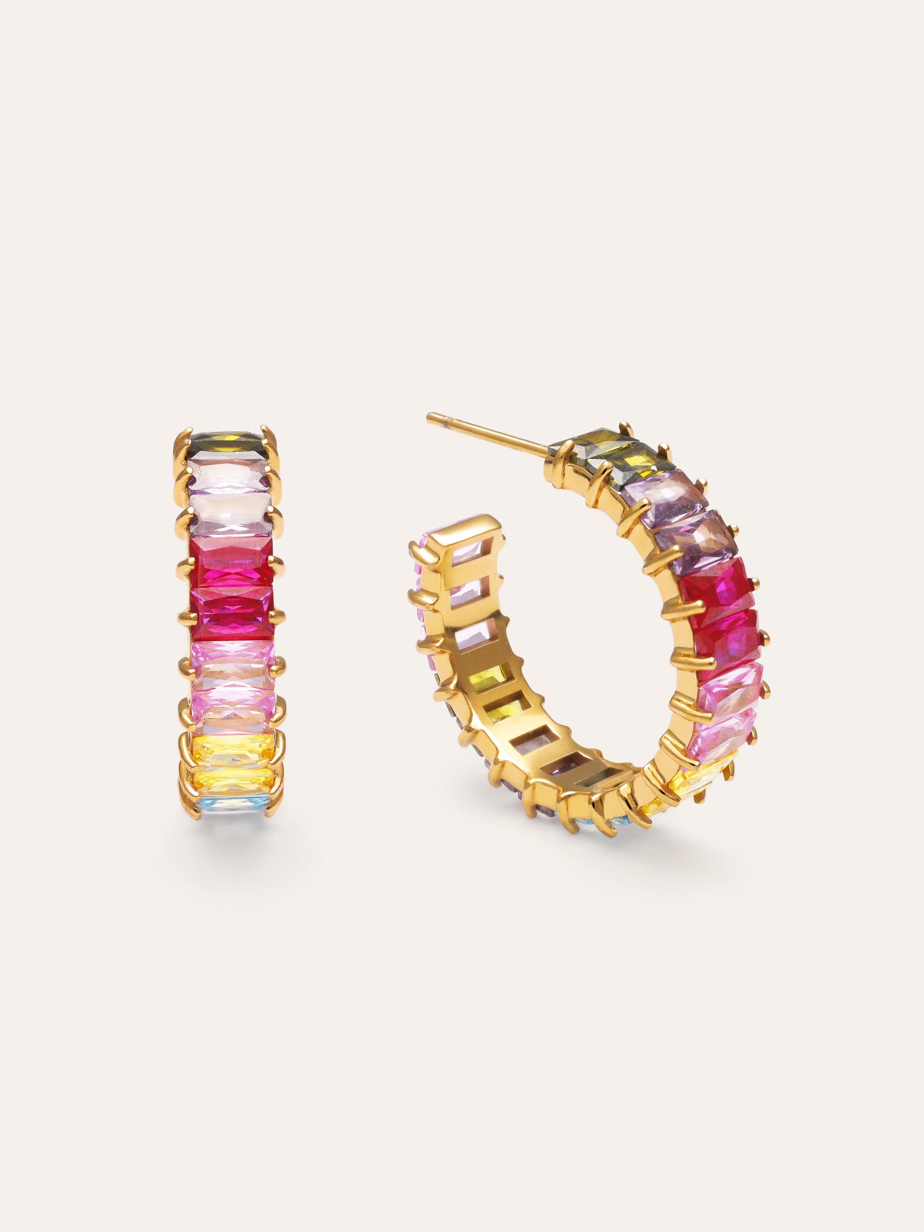 Sia Berries Ohrringe Edelstahl vergoldet