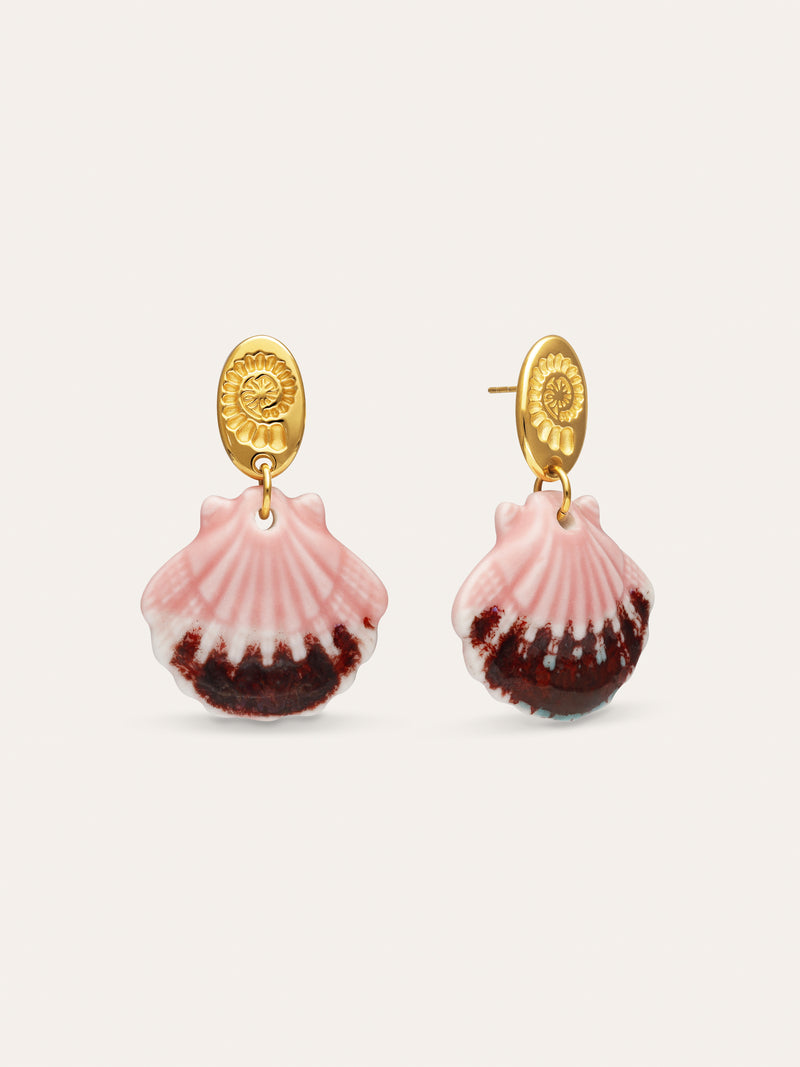 Pendientes Sira Acero Baño Oro