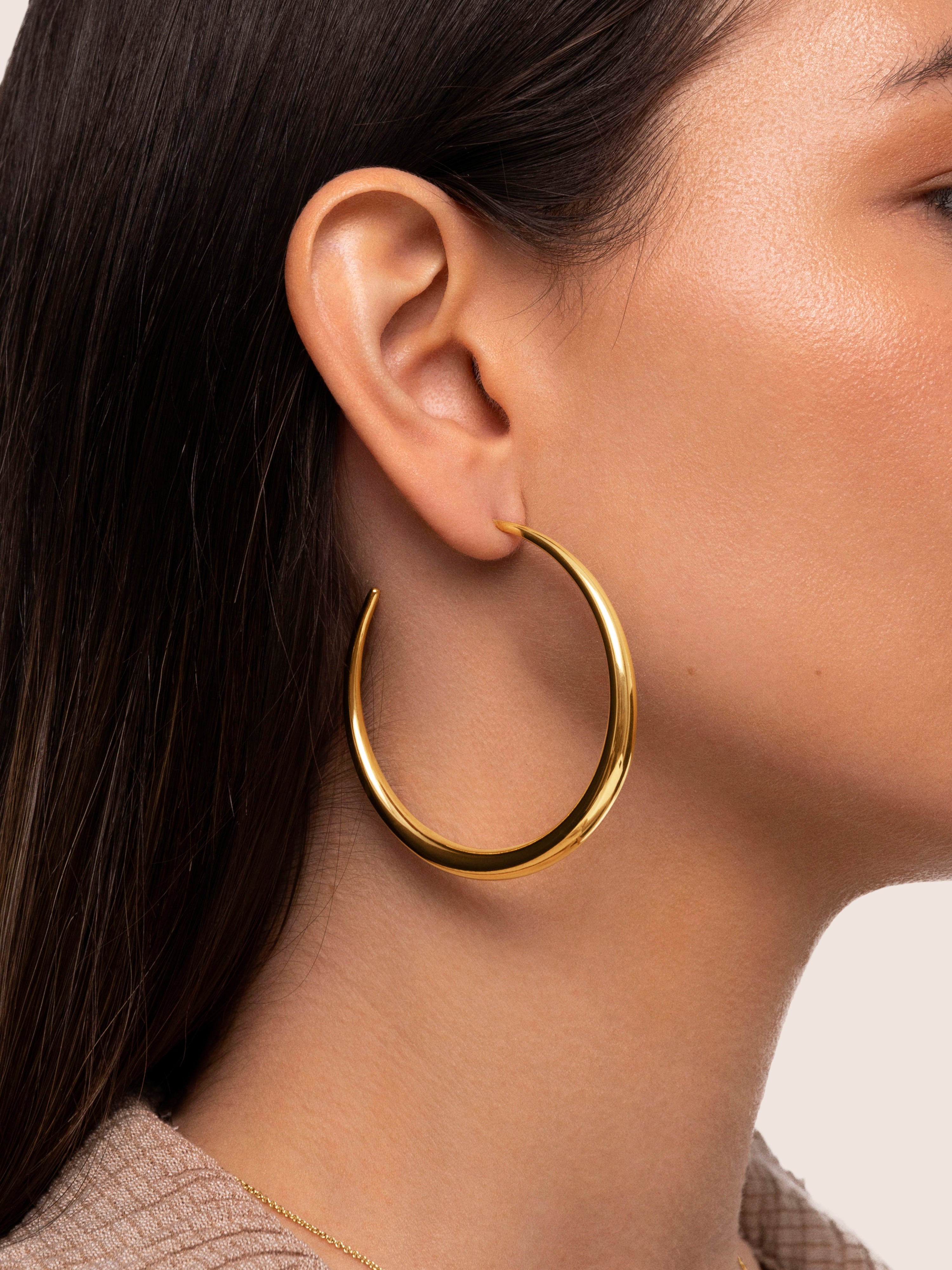 Slay Sterling Steel Earrings