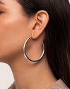 Slay Sterling Steel Earrings