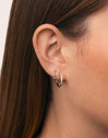 Boucle d'oreille simple anneau Klein Spark M