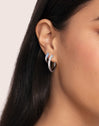 Alma Blue Single Earring