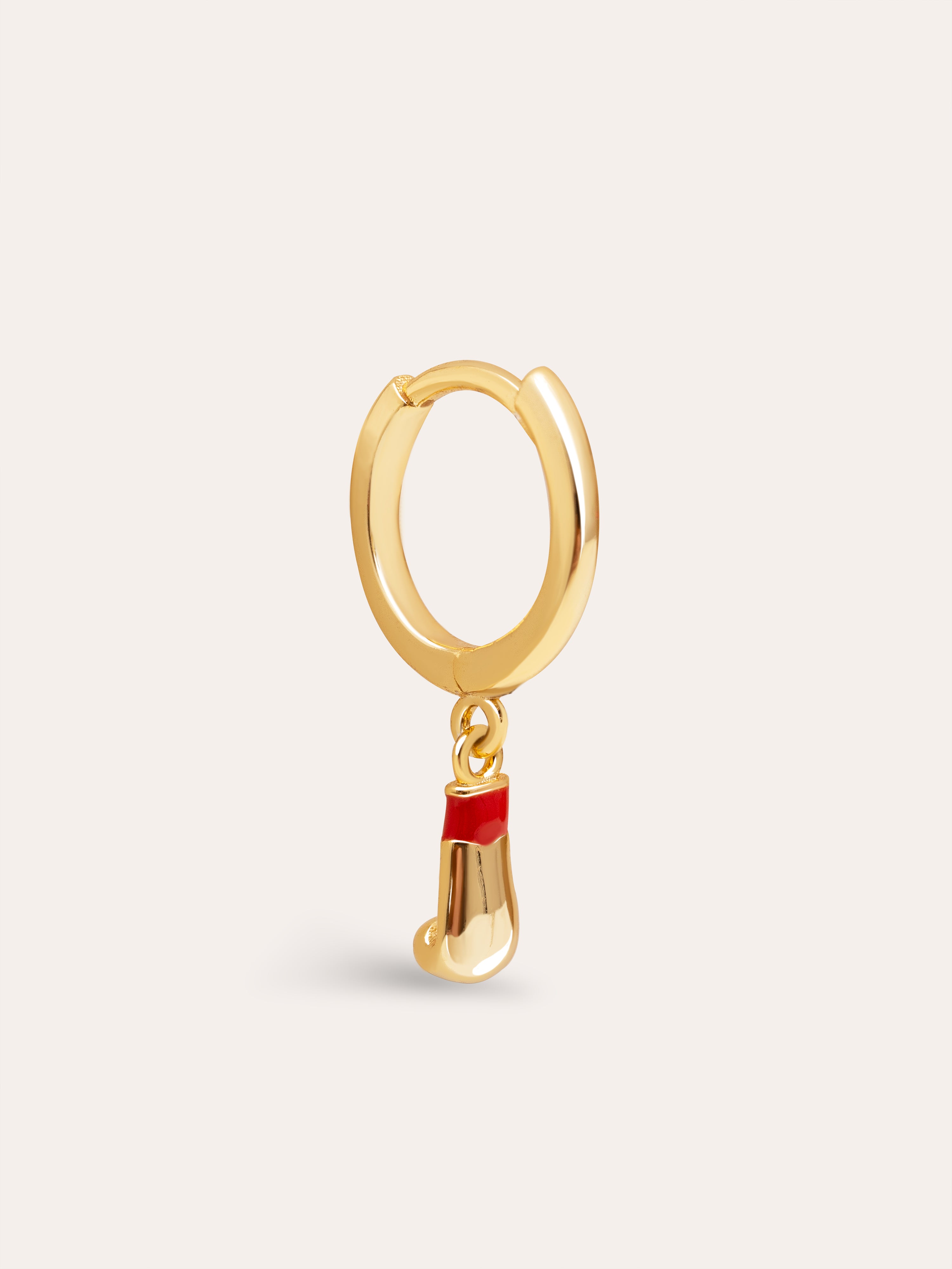  Boxing Gold Single Earring 