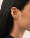 Boucle d'oreille seule Créole Cléo M Couleurs