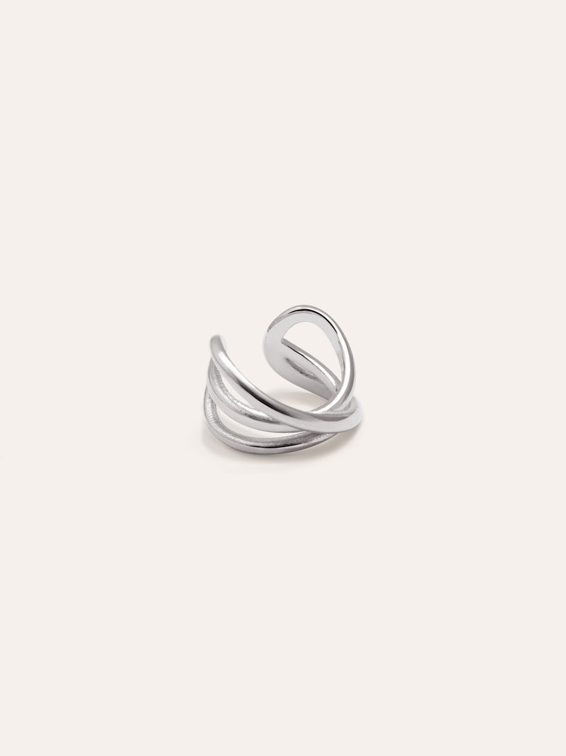  Triple Cross Ear Cuff Einzelner Ohrring