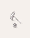Pendiente Suelto Freesia Spark Plata
