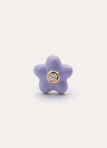 Sakura Gold Single Earring