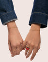Pack 2 Pulseiras Amizade Colores Aço Banho de Ouro