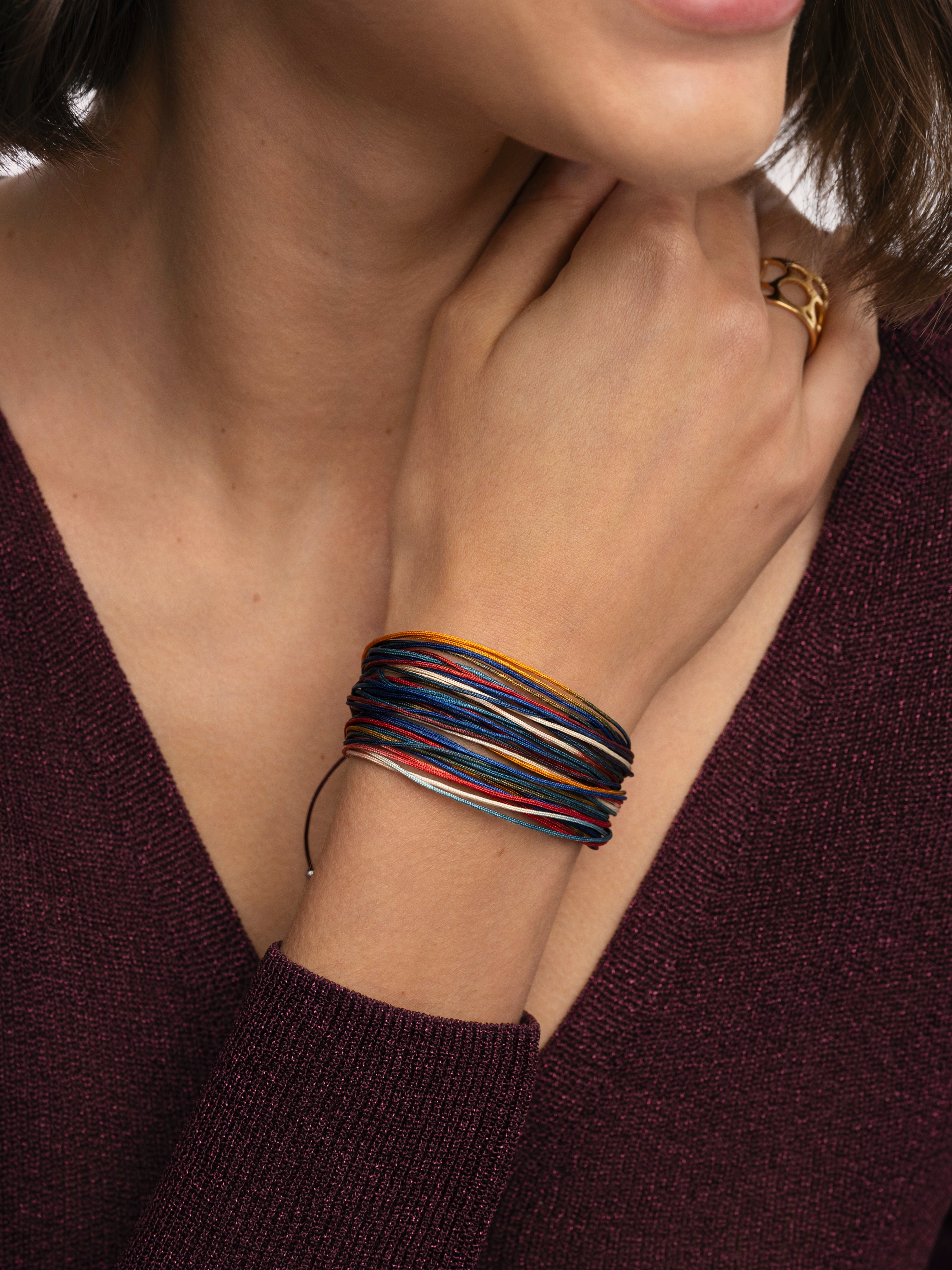 3er-Pack Bruma Rainbow Armbänder Stahl, ohne Bad