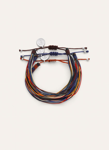 3er-Pack Bruma Rainbow Armbänder Stahl, ohne Bad