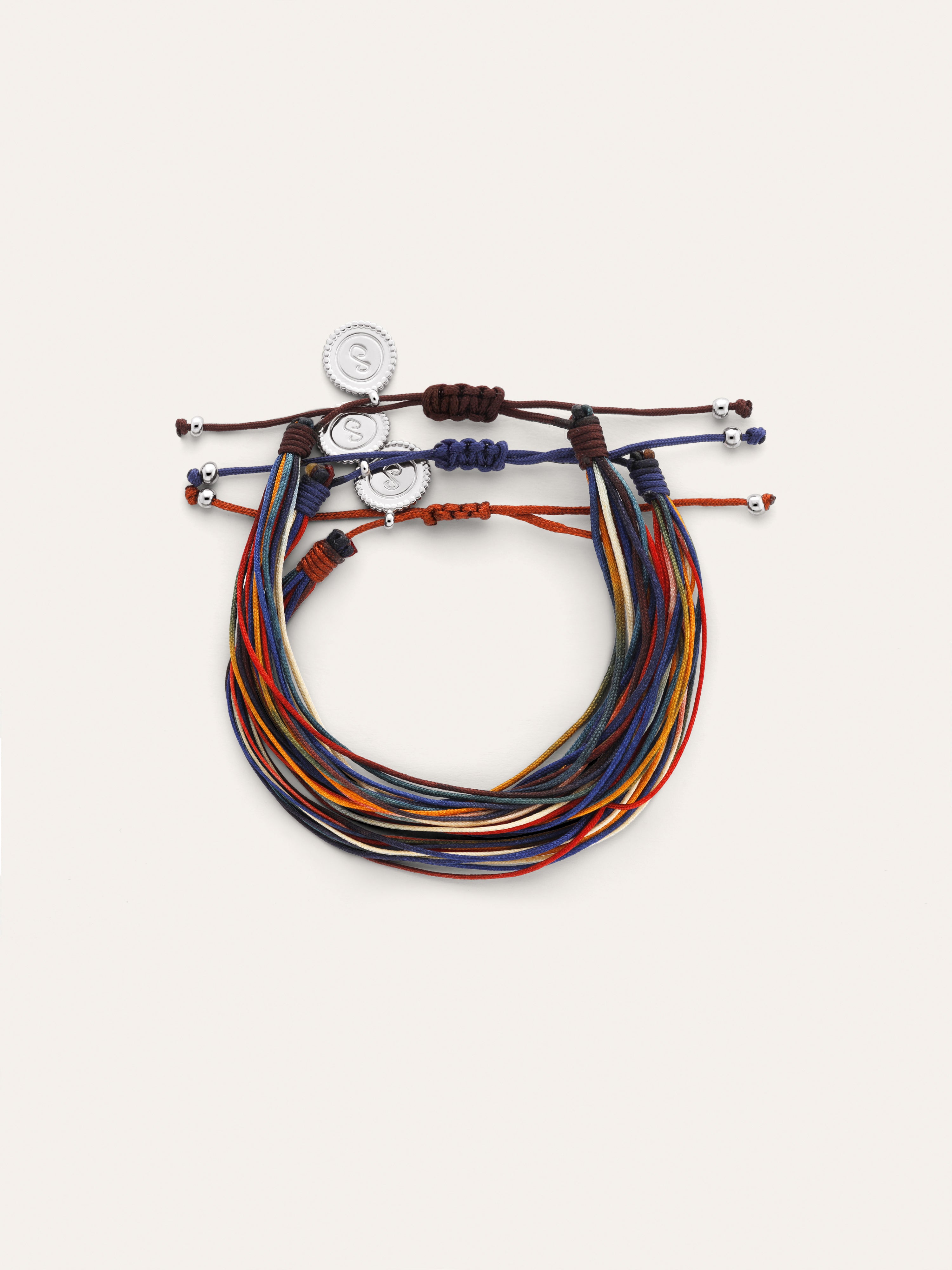 3er-Pack Bruma Rainbow Armbänder Stahl, ohne Bad