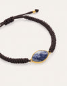 Alma Amulet Steel Gold-Plated Bracelet