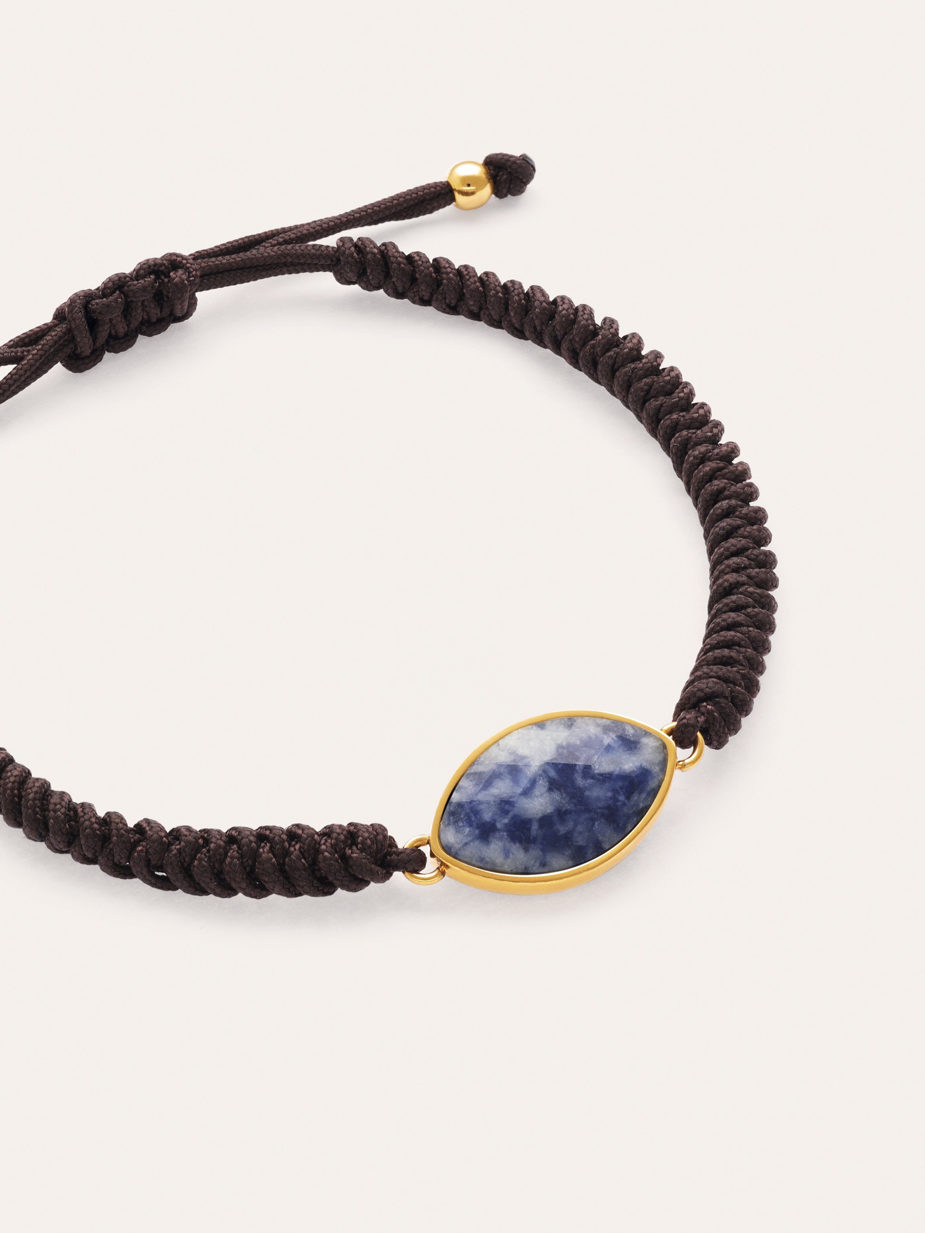 Alma Amulet Steel Gold-Plated Bracelet