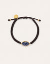 Alma Amulet Steel Gold-Plated Bracelet