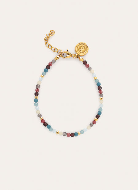Pulsera Altea Bruma Acero Baño Oro