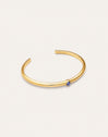Bracciale Rigido Alma Cianite Placcato Oro