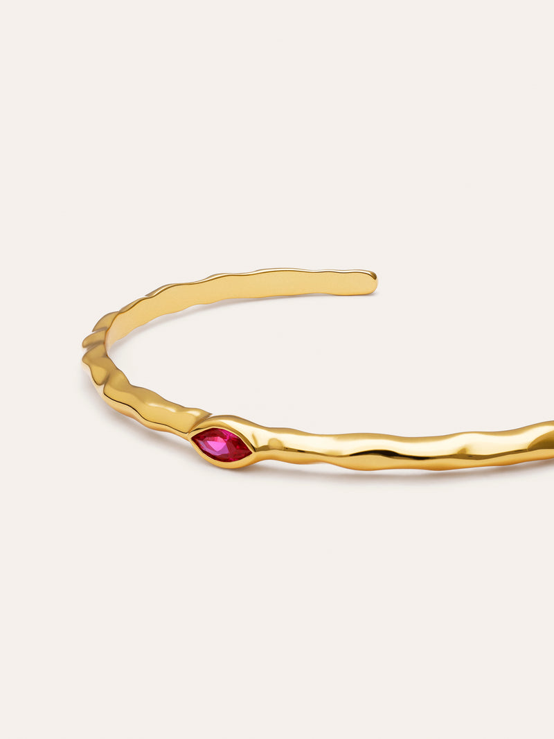 Bracciale Rigido Alma Rosé Placcato Oro