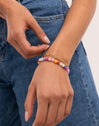 Pulsera Bali Chic Steine Edelstahl mit 18kt Goldbeschichtung