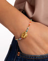 Candy Colors Stainless Steel Gold Bracelet