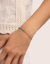 Pulsera Chic Turquoise Acero Baño Oro