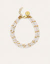 Pulsera Cleopatra Blanch Acero Baño Oro