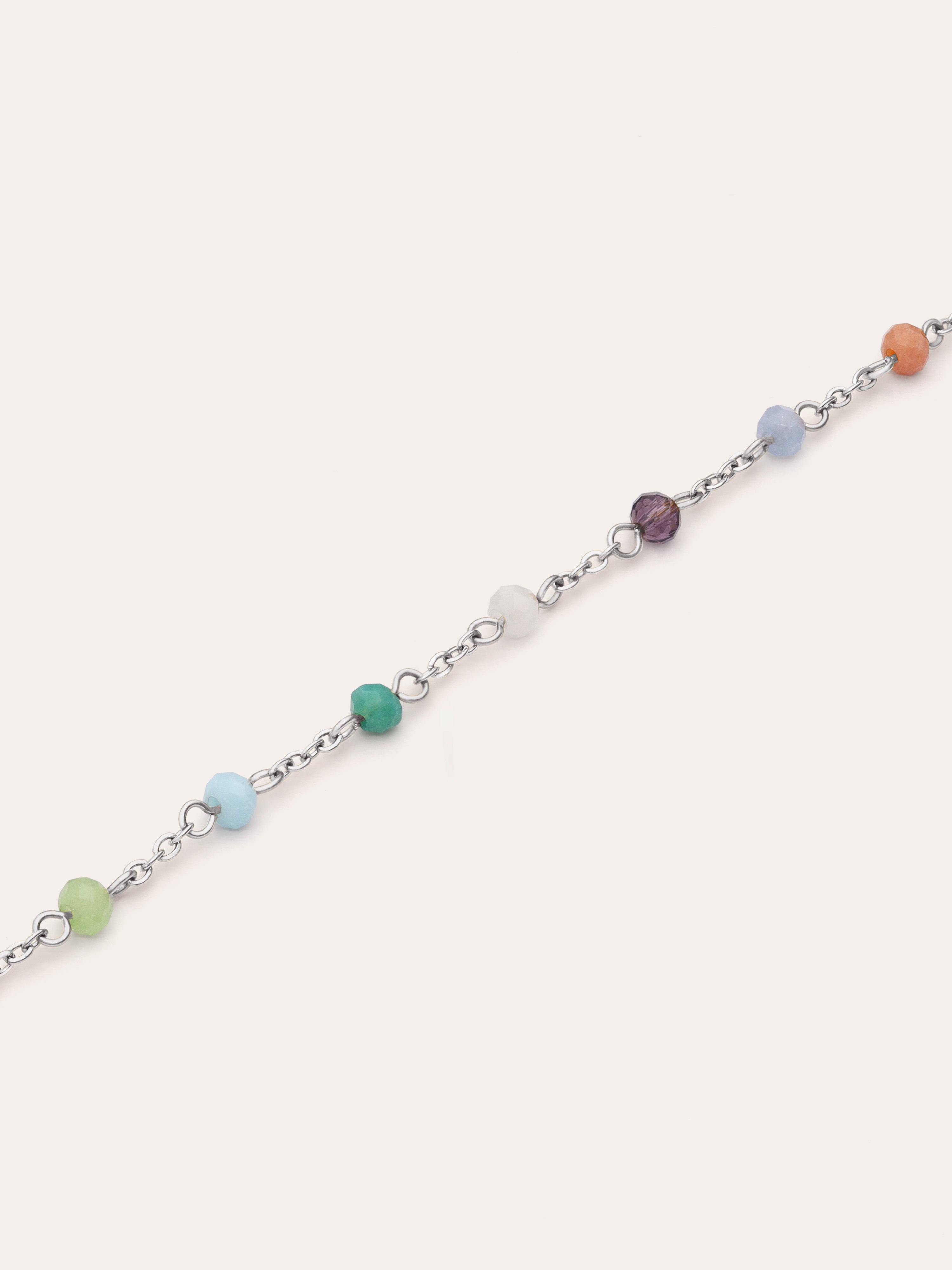 Pulsera Crystals Colors Acero