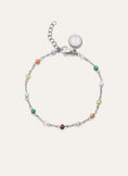 Pulsera Crystals Colors Acero