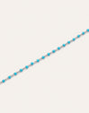 Imagen detalle de Bracelet Dots Turquoise Enamel Acier