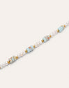 Pulsera Daylight Perlas Acero Baño Oro