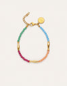 Pulsera Dye Peces Acero Baño Oro