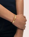 Brazalete Easy Acero Baño Oro