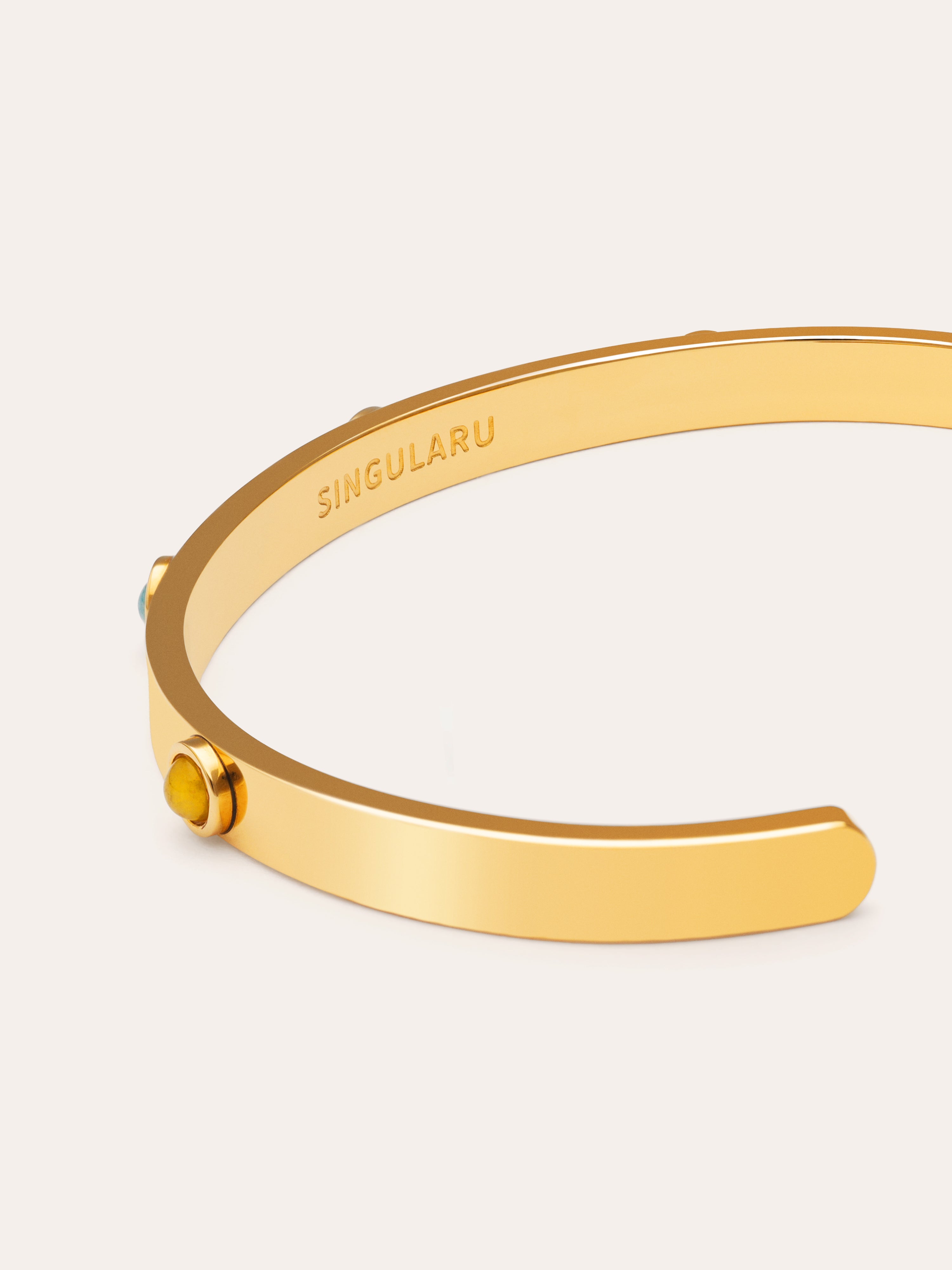 Pulseira Gina Aço Banho Ouro