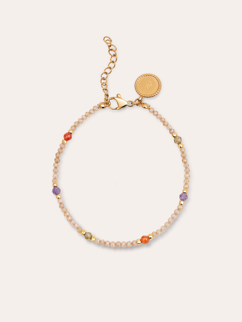 Pulseira Glam Aço Banho de Ouro
