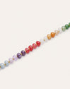 Pulsera Gummy Stones Acero Baño Oro