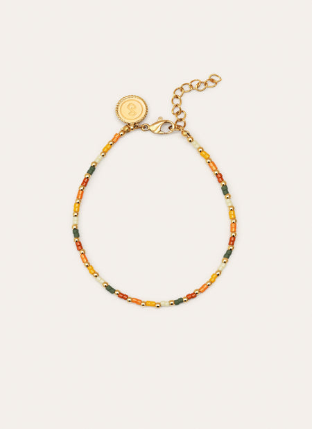 Bracelet Harvest Colors Acier Plaqué Or