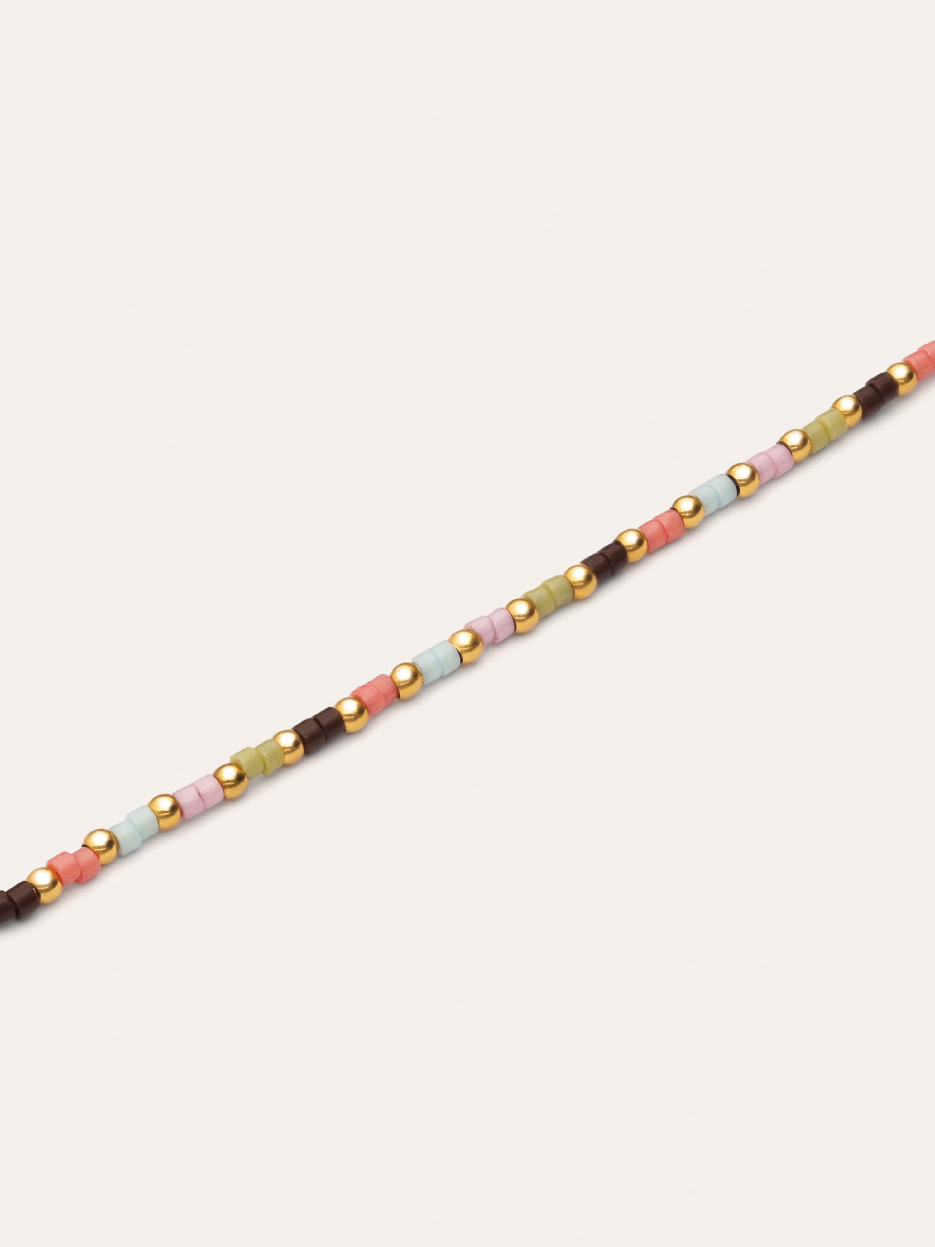 Pulsera Helia Colors Acero Baño Oro