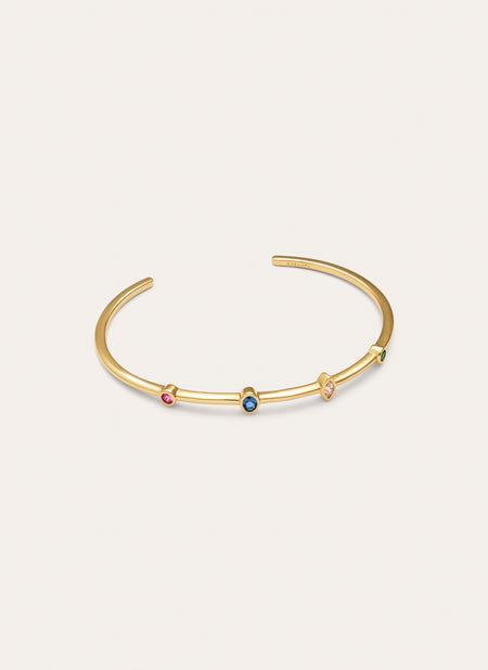 Brazalete Leonor Baño Oro