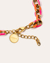 Link Tropical Stainless Steel Gold Bracelet 