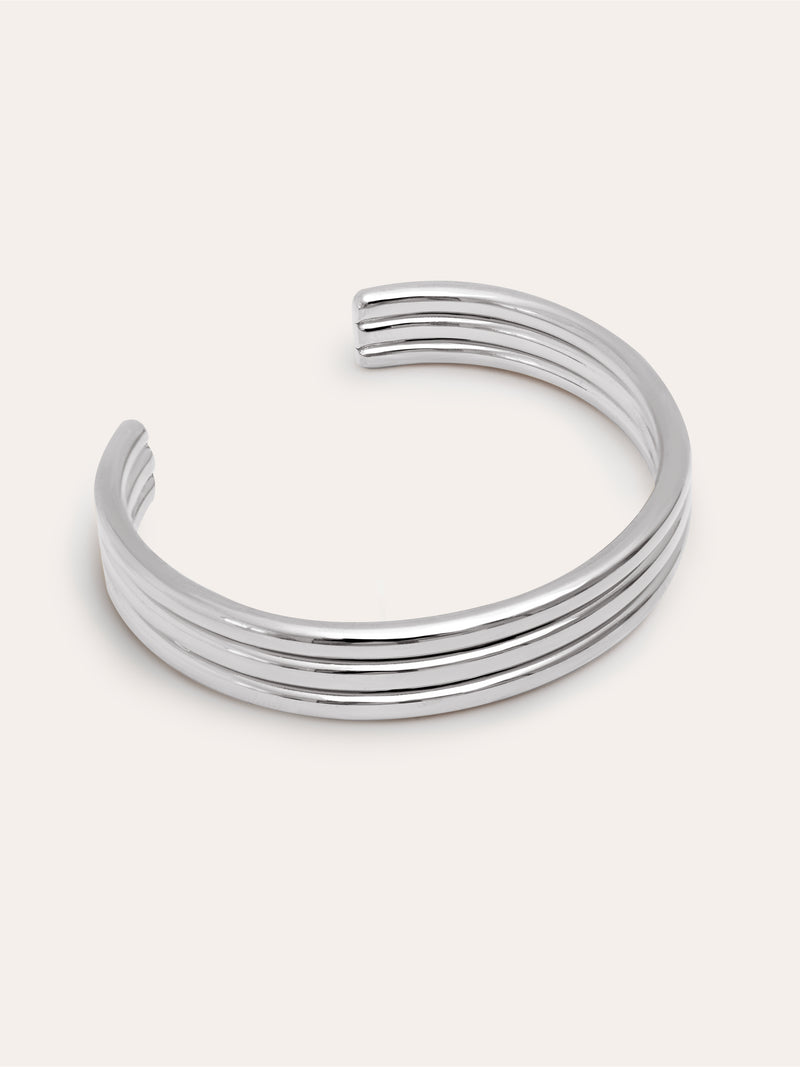 Bracelete Maxi Line Aço