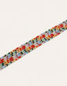 Pulseira Mawi Cores Aço Banho Ouro