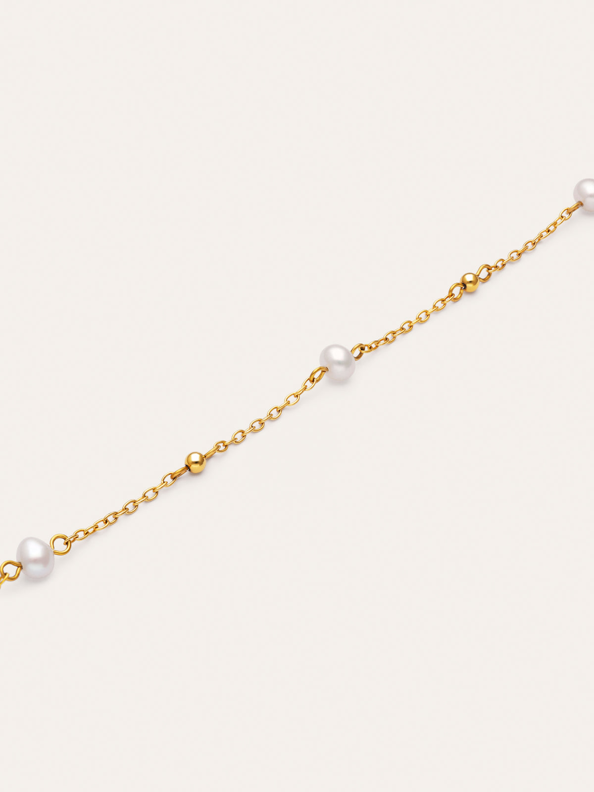 Imagen detalle de Pulsera Bahia Pearls Acero Baño Oro