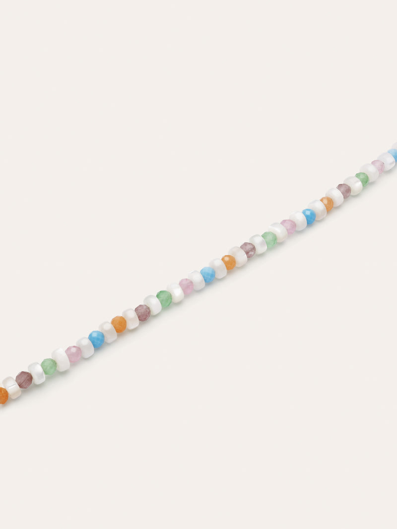 Pulsera Nacary Colors Acero Baño Oro