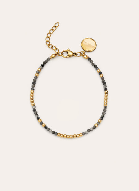 Bracelet Noche Acier Plaqué Or