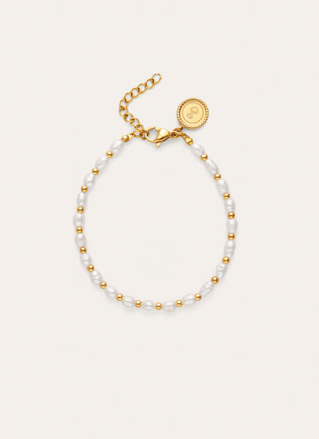 Pulsera Olympia Acero Baño Oro
