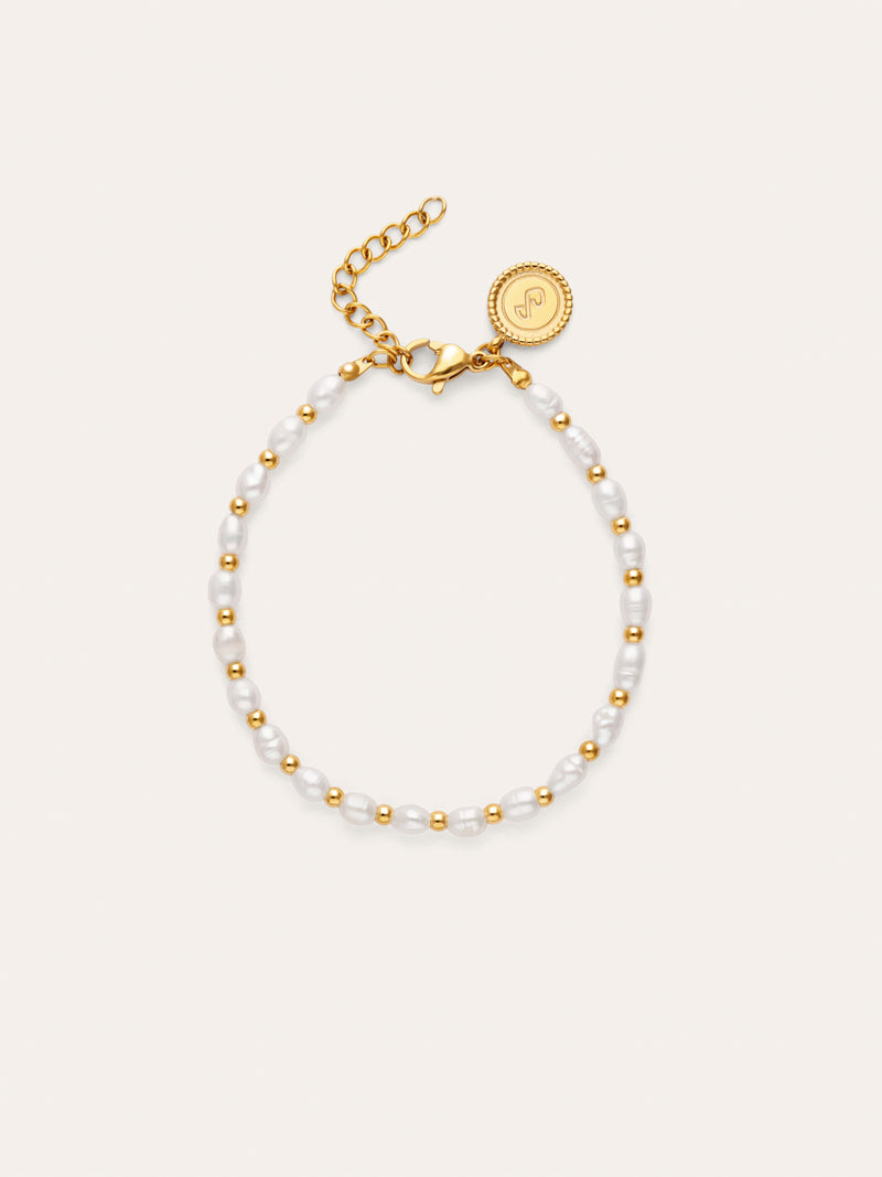 Pulsera Olympia Acero Baño Oro